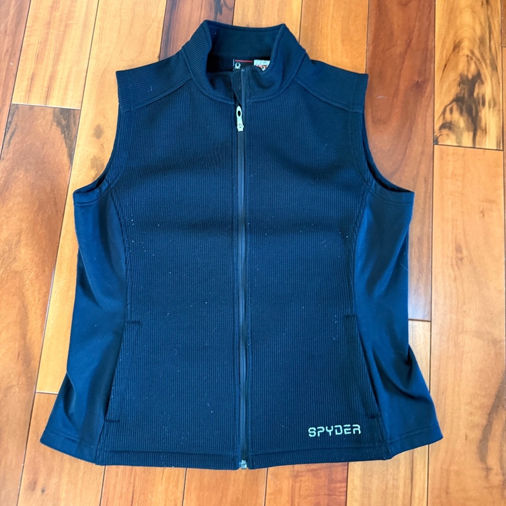 Women's Spyder Vest Black Size XL